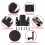 Universal Sectional Sofa Interlocking, 8 Pieces Couch Clips 2