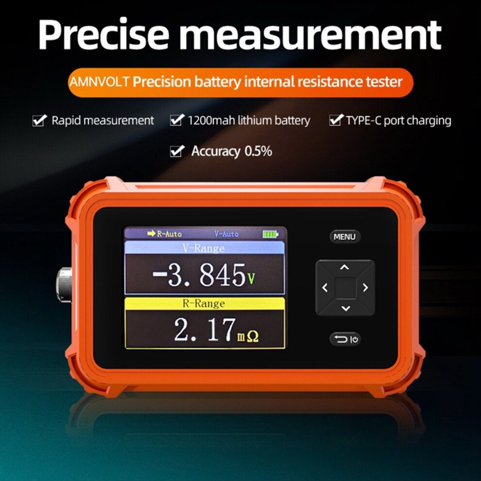 Voltage Internal Resistance Tester For 18650 Battery 4712767691143