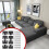 Universal Sectional Sofa Interlocking, 8 Pieces Couch Clips 4