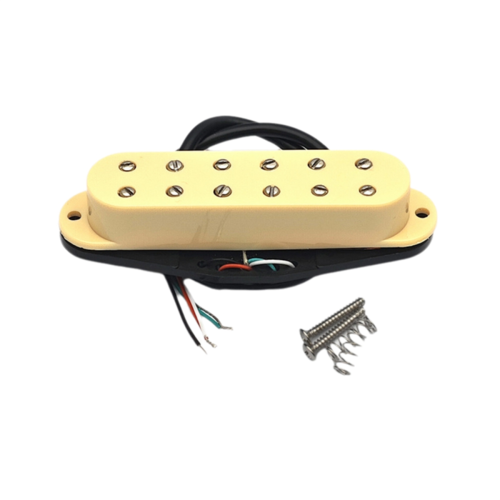 Single Pickup Mini 12 Point Pickup Small Double Track Pickup Yellow