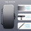 Travel Carrying Case for Switch 2 Host Protective Black White 3