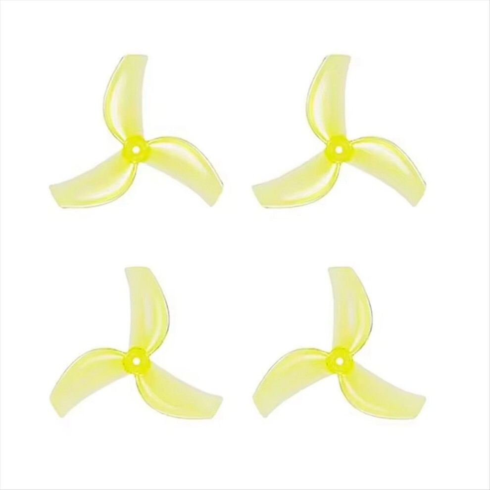 Propeller For Rc Pavo Femto Fpv Racing Quadcopter Transparent- Yellow 4712767619390