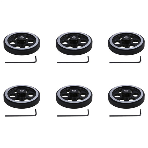 200X6mm Industrial Aluminum Rubber Measuring Rotary Encoder Wheel