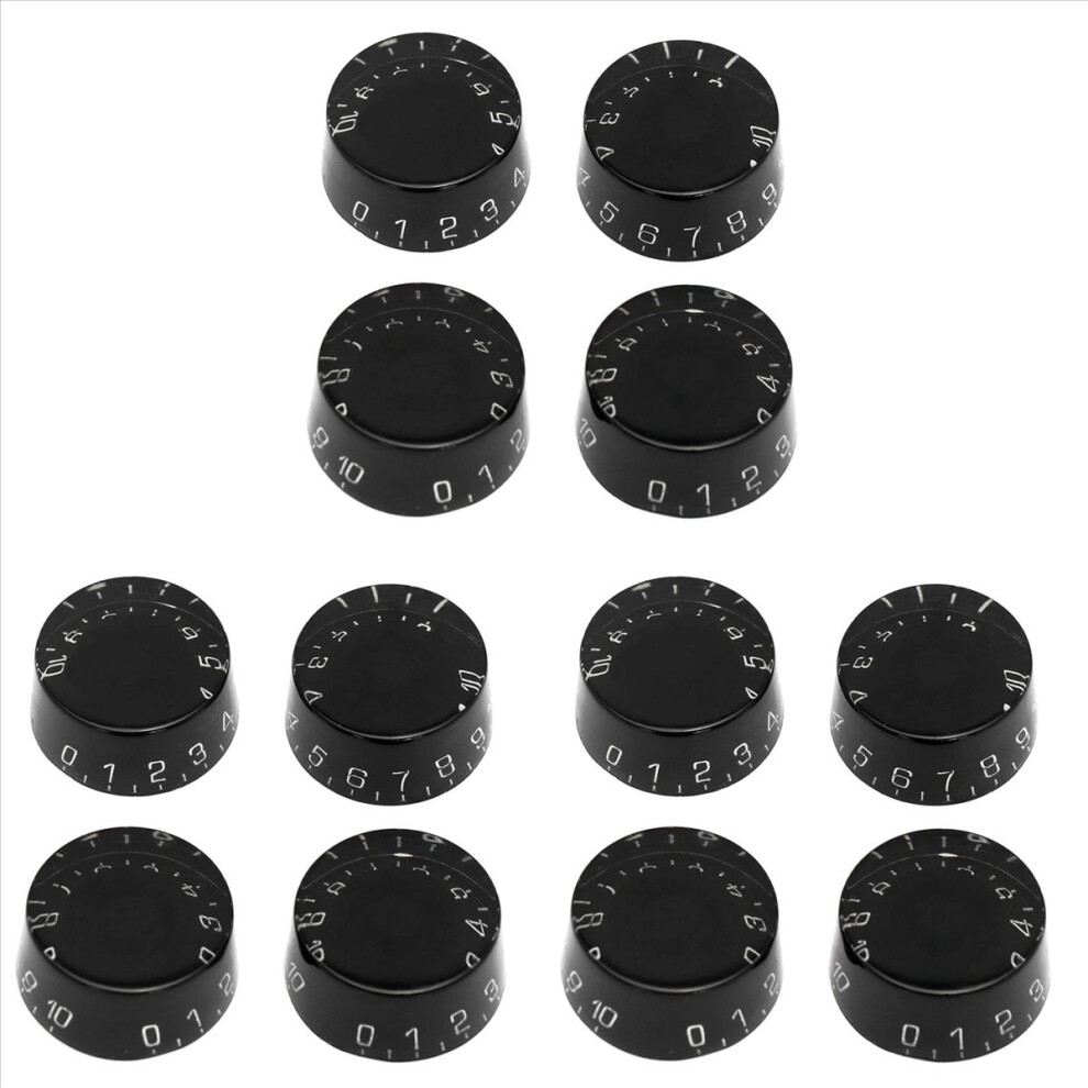 4Pcs Electric Guitar Top Hat Knobs for LP Style Guitar-image-OPC-PMGG9SK-NEW