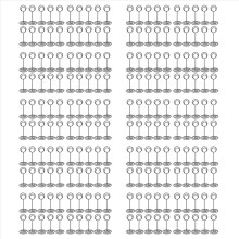 20Pcs - 3.35 Inch Place Card Holder Table Number Stands for Wedding A