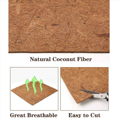 Coconut Fiber Mat, for Lizard Snake Turtle Gecko 2