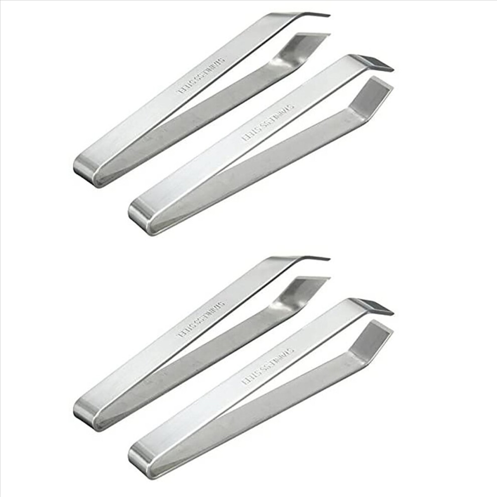 (2Pcs) Fish Bone Stainless Steel Professional Fish Tweezers 4712767600138