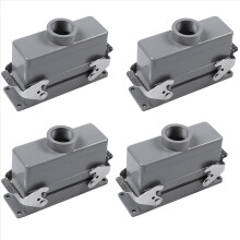 Rectangular H24B-He-024-1 Duty Connectors Power 24 Pin,139x43x72Mm