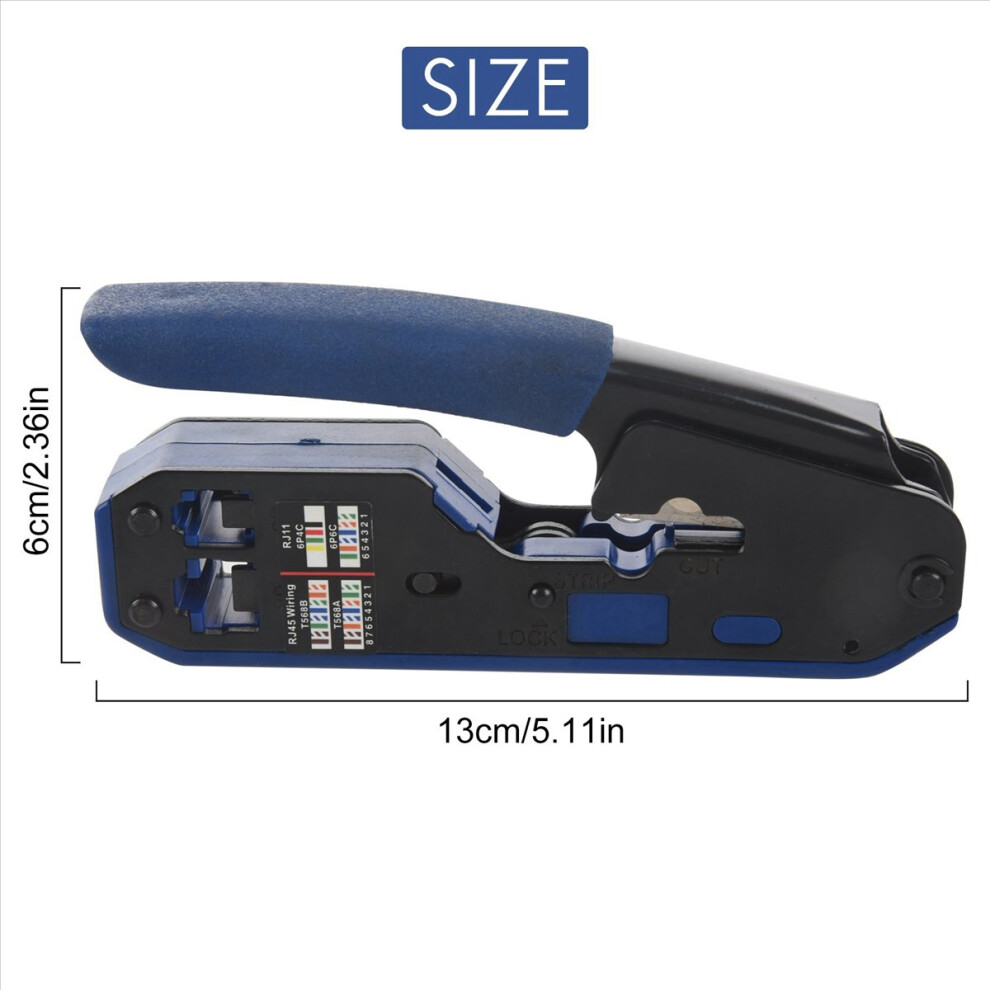 Cable Stripping Plier For Rj45 Cat6 Cat5e Cat5 Rj11 Rj12 Connector 4712767605690