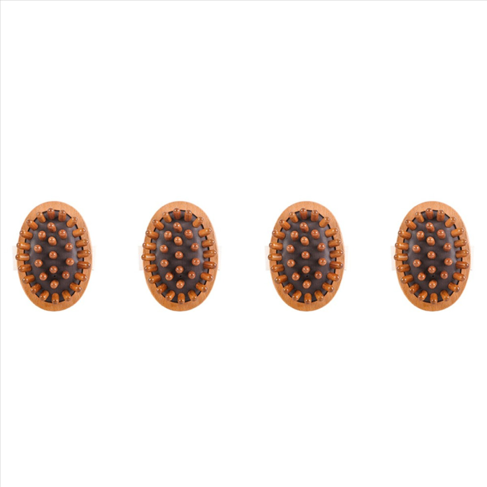 Body Anti Cellulite Brush Wooden Spa-Air Cushion Meridian Massage