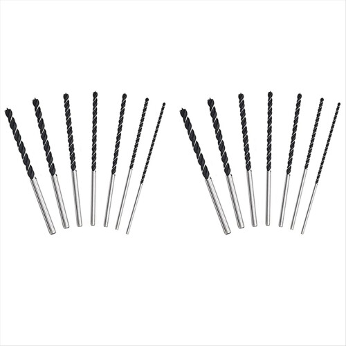 7Pcs Extra Long Wood Drill Bit Set 300mm Drill Bits Extra Long Drill