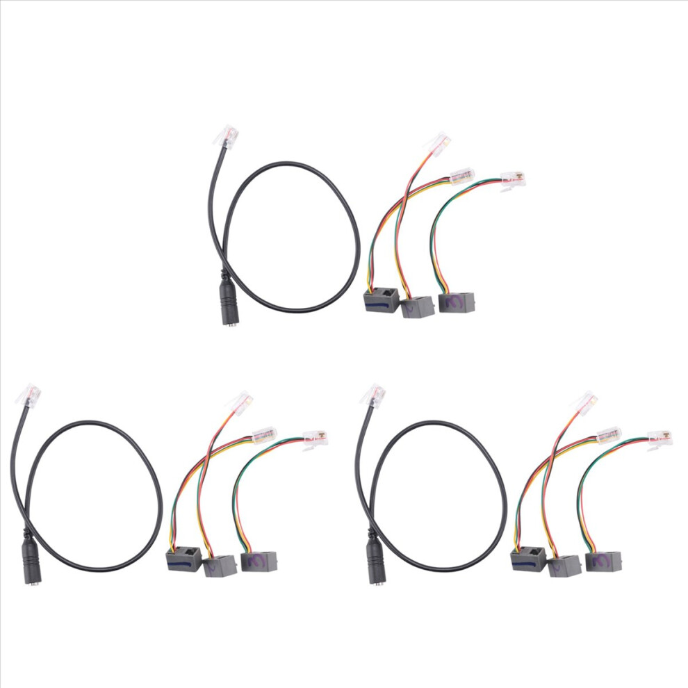 4P4c Rj9,3.5Mm Smartphone Headset To Rj9 Adapter Cable Converter 4712767603160