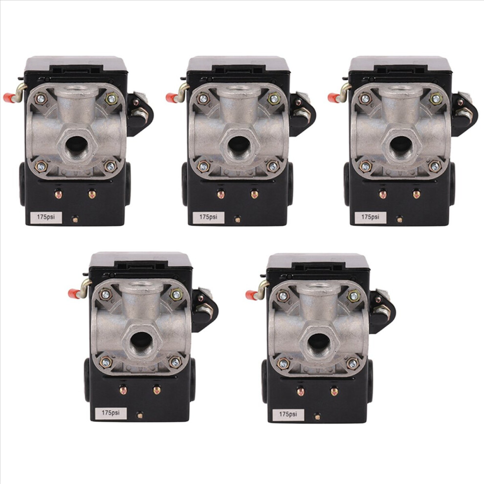 Pressure Switch Control Air Compressor 140-175 Psi 4 Port Black 4712767607281