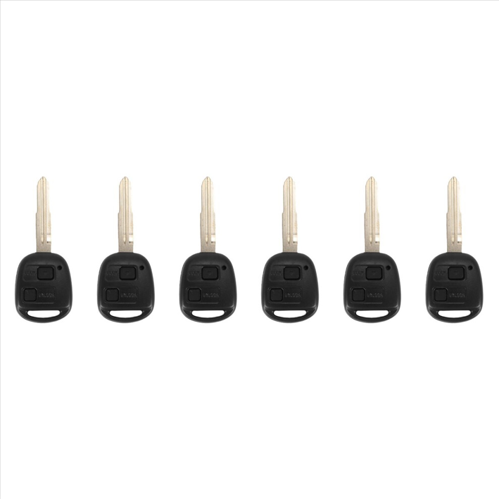 2 Bouton Coque De Cle Telecommande Pour Yaris 4712767601852