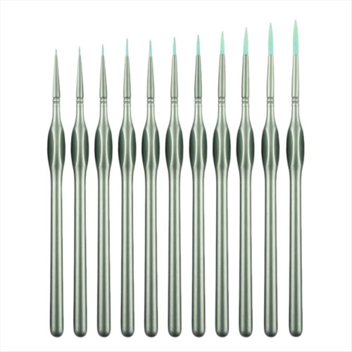 11Pcs Watercolor Paint Brushes