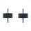 2pcs Engine Motor Mount Rubber cushion 1