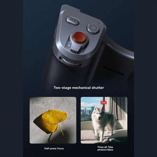 Bluetooth Selfie Grip for 17 Pro Vlog Handle Adapter 2