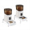 Adjustable Raised Pet Feeder Stand for Cats & Dogs 5