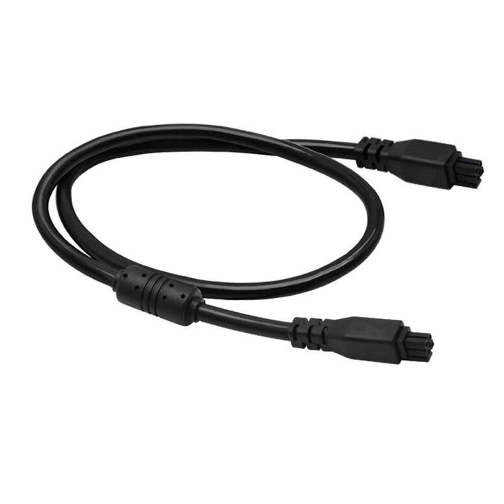 For A1 4Pin Male To Male Cable 0.5M Black 4712599081112