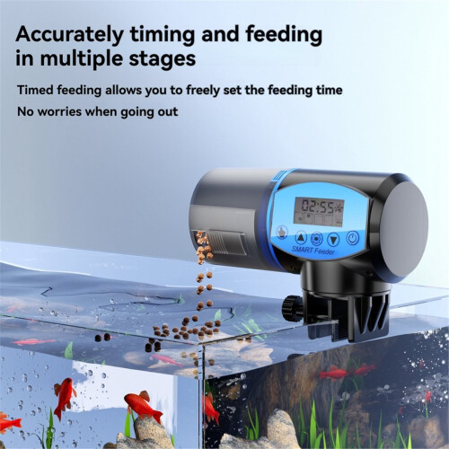 Automatic Fish Feeder Food Dispenser 2