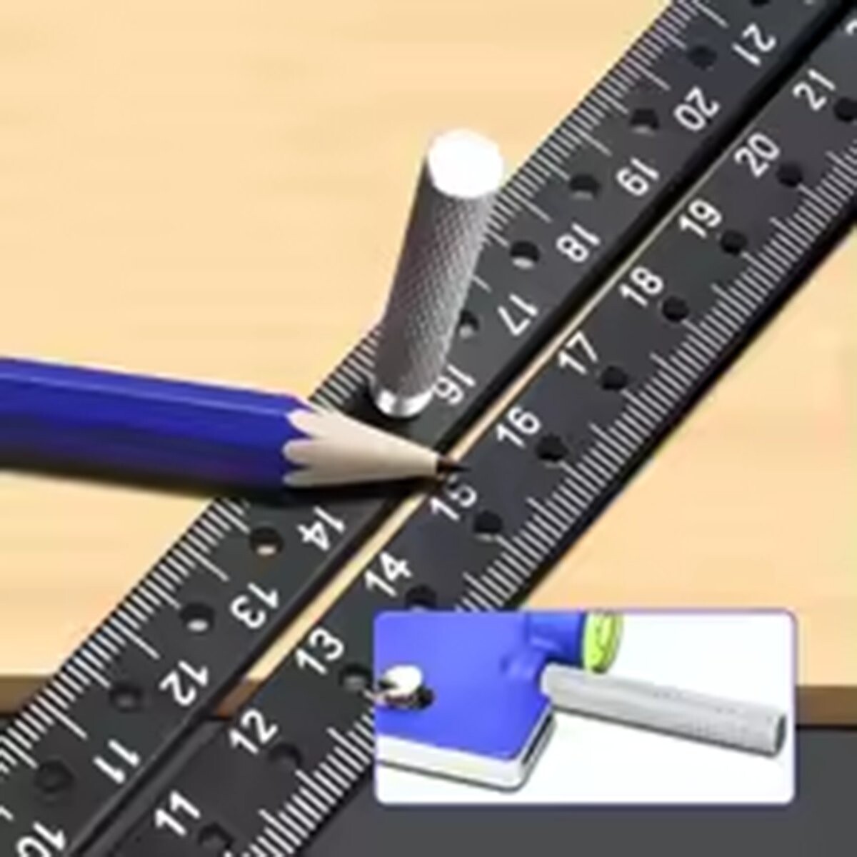 68 Cm Ruler 30CM Marking Right Angle Ruler Woodworking on OnBuy