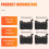 4Pair Bicycle Disc Brake Pads Universal SHIM M975 5