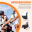4Pair Bicycle Disc Brake Pads Universal SHIM M975 4