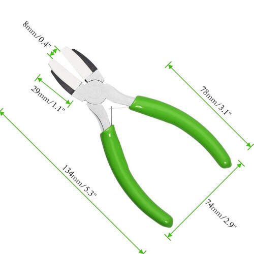 Flat-nose pliers Looping, Shaping Wire 1