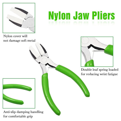 Flat-nose pliers Looping, Shaping Wire 2