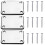 3PCS Steel Rectangle Neck Plate for Guitar 2