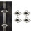 4Pack Bed Tie Down Cleat Clips for 3