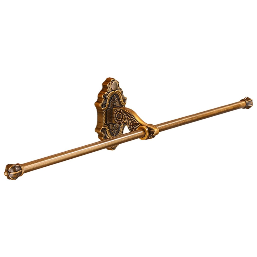Aluminum Foldable Antique Brass Bath Towel Rack
