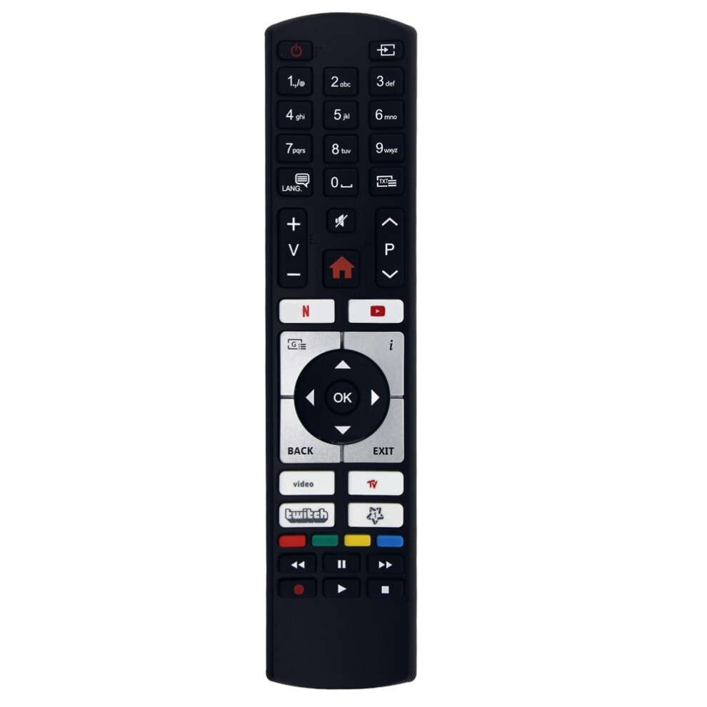 Rc4518p Tv Remote Control For Smart Lcd Led 4853290831009