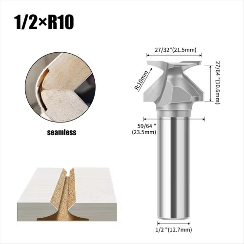 Arc Bending Integrated Router Bit Forming Tool 1/2XR10 1