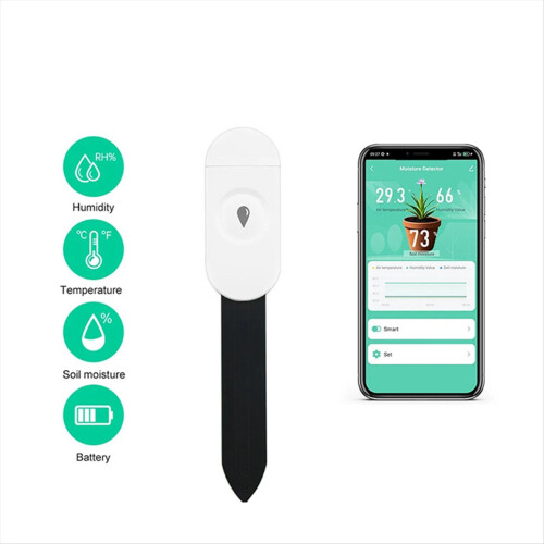 Zigbee Soil Moisture Sensor Garden Temperature Humidity Tester 2