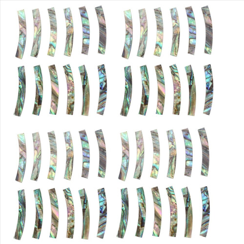 12Pcs Guitar Soundhole Rosette Abalone Shell