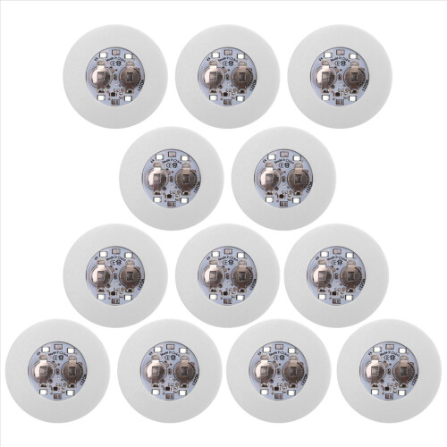 LED Coaster,12 Pack Light Up Coasters,LED Bottle Lights 2