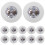LED Coaster,12 Pack Light Up Coasters,LED Bottle Lights 2