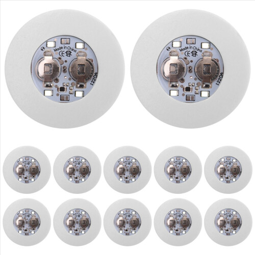 LED Coaster,12 Pack Light Up Coasters,LED Bottle Lights 1