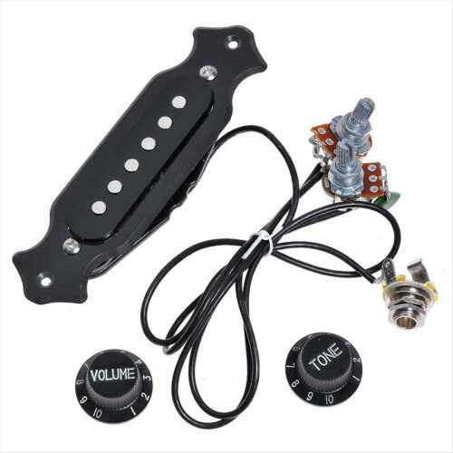 Pre-Wired 6-String Single Coil Pickup Harness with Volume & Tone 1
