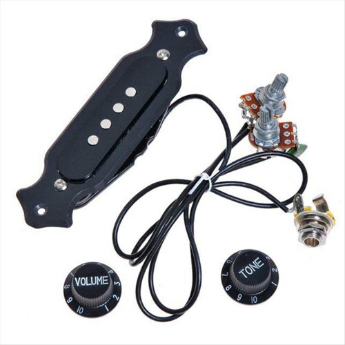 2sets Pre-Wired Guitar Pickup with Volume & Tone 1