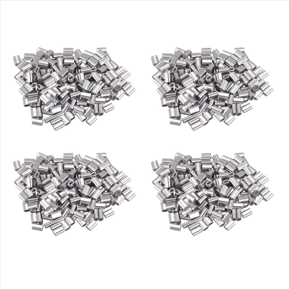 M1.5 Wire Rope Ferrule Cable Ties Crimp Wire Chuck Jacket 200 Pieces 4712767664369