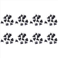 10pcs Black XLR 3pin Female Jack Panel Chassis PCB Socket Connector