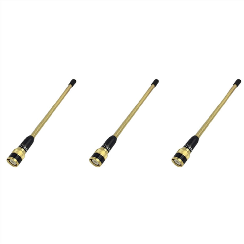 Vhf 136-174 Mhz 6.8 Inch Bnc Antenna For Icom V82 V85 Portable Radio Gold 4712767663805