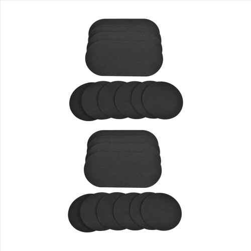 10Pack Bass Drum Patch,Pedal Patches and Drum Pads,