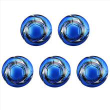 Size 5 Official Soccer Training Competition Outdoor Football Blue