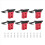 6 Sets 6-10 Gauge Battery Quick Connector 50A 12-36V Battery Plug A 2