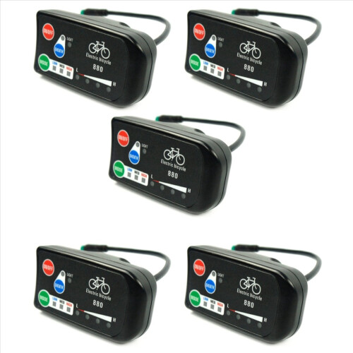 Electric Bicycle Display 36V 48V Ebike LED880 Controller for KT