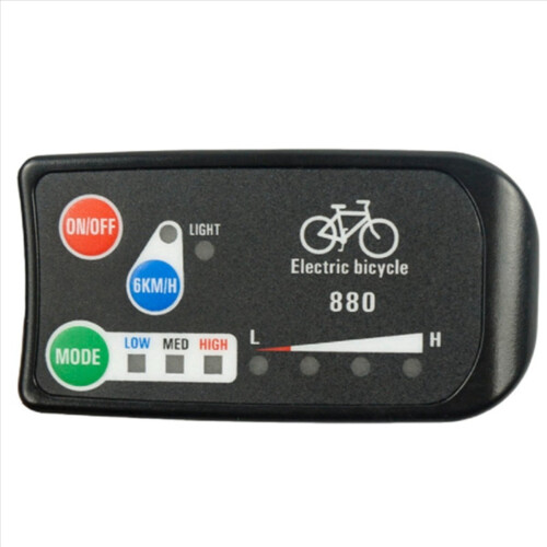 Electric Bicycle Display 36V 48V Ebike LED880 Controller for KT 2