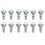 Lava Lamp E14 R39 30W Spotlight Reflector Spot Light Bulbs 3Pcs 1